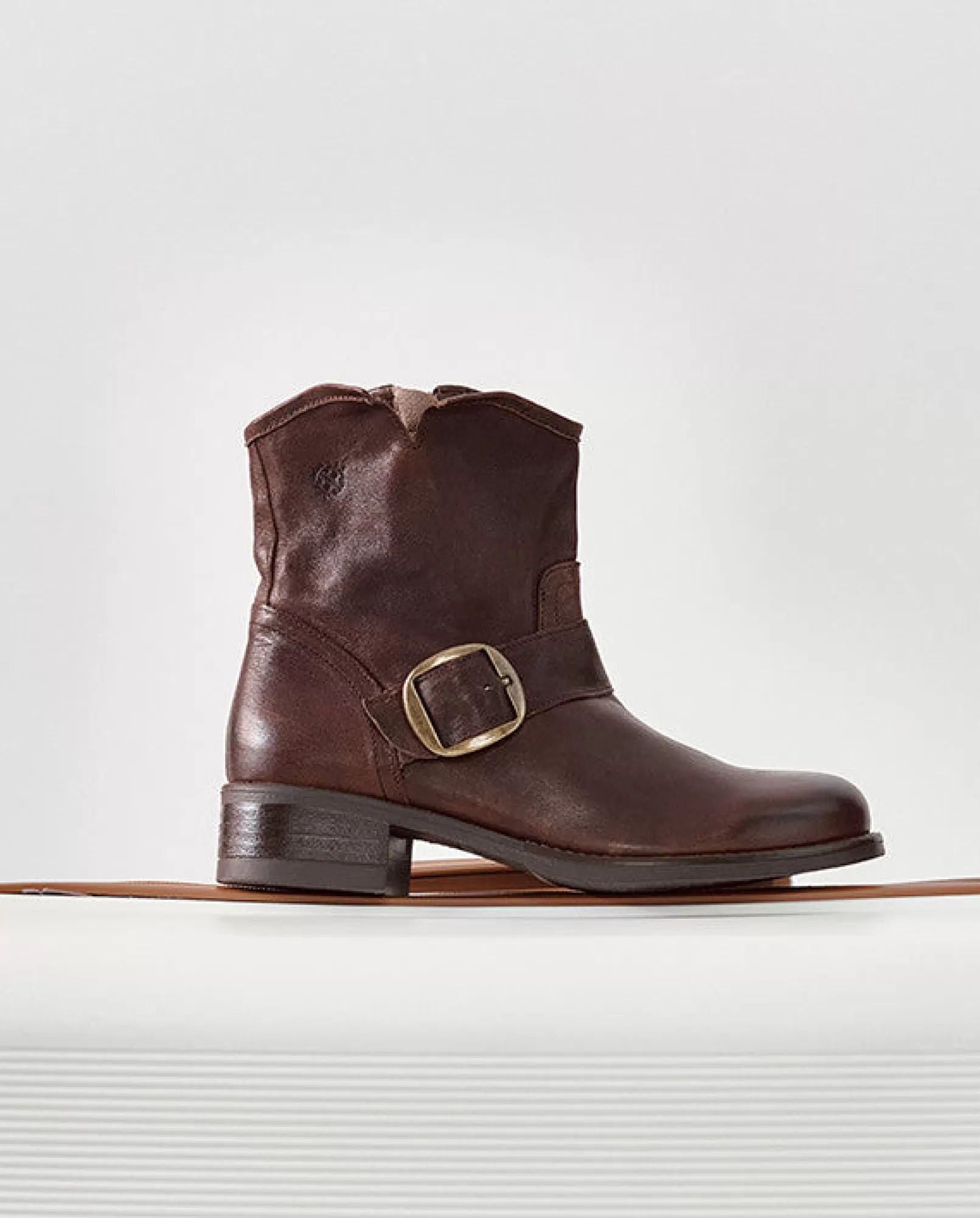 Yokono Bottines | Botín Plano MONS-001 MARRON