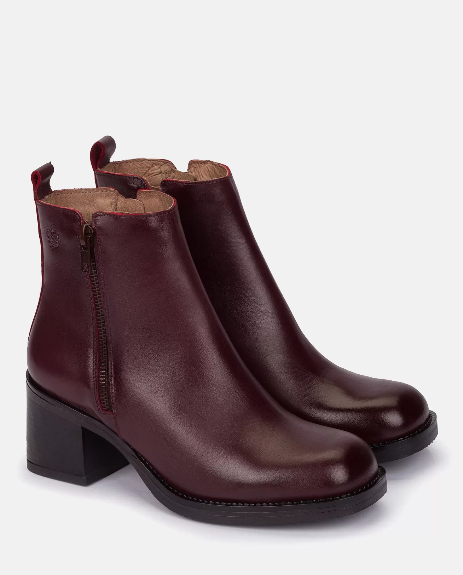 Yokono Bottines | Bottine à Talon LANDAS-002 Bordeaux