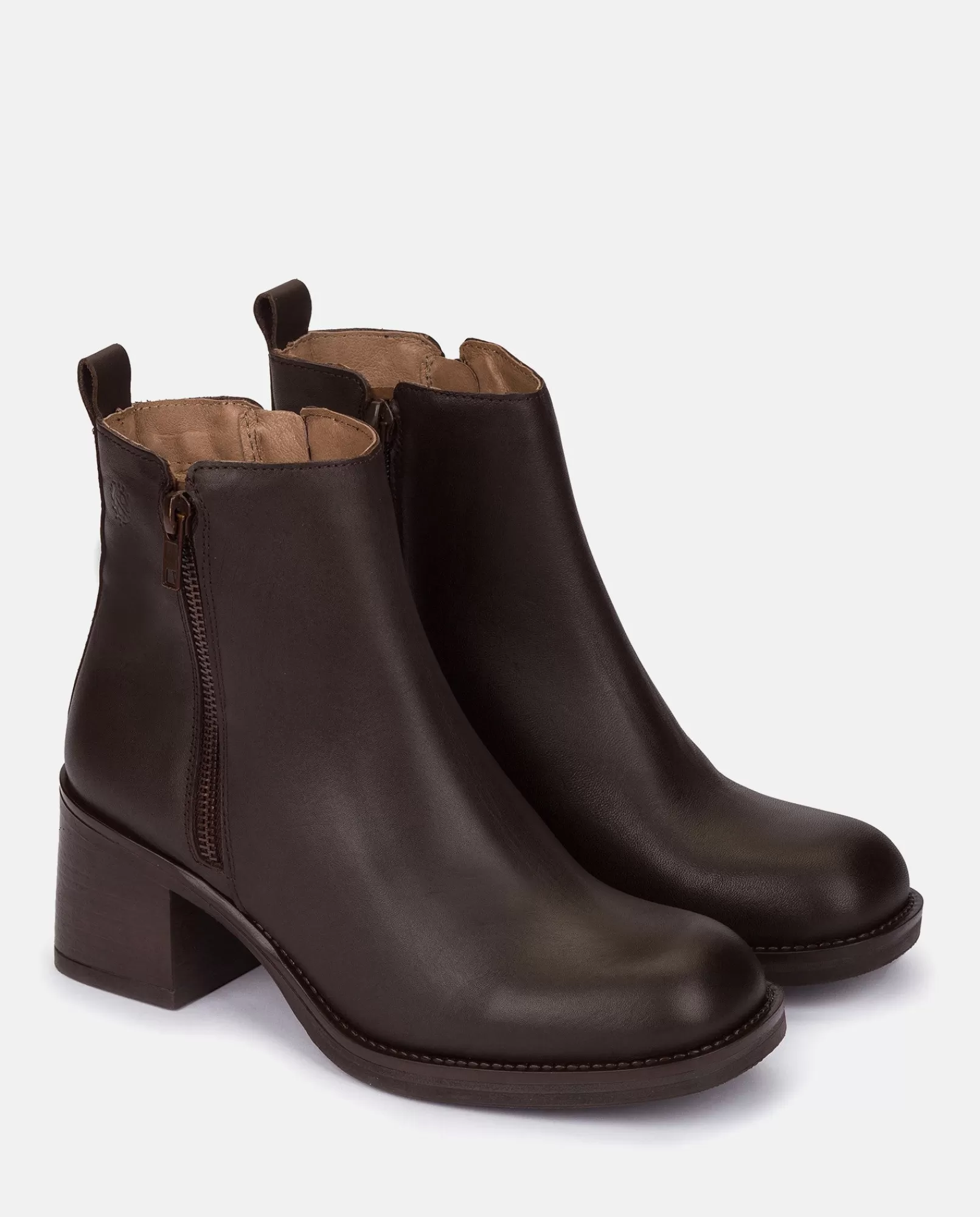 Yokono Bottines | Bottine à Talon LANDAS-002 Marron