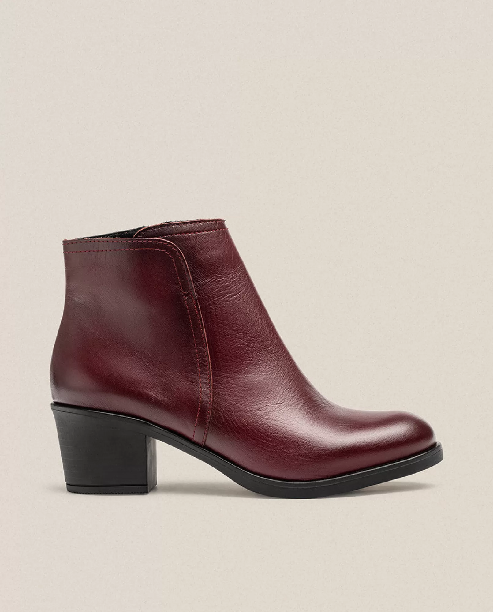 Yokono Bottines | Bottine à Talon LILLE-016 Bordeaux