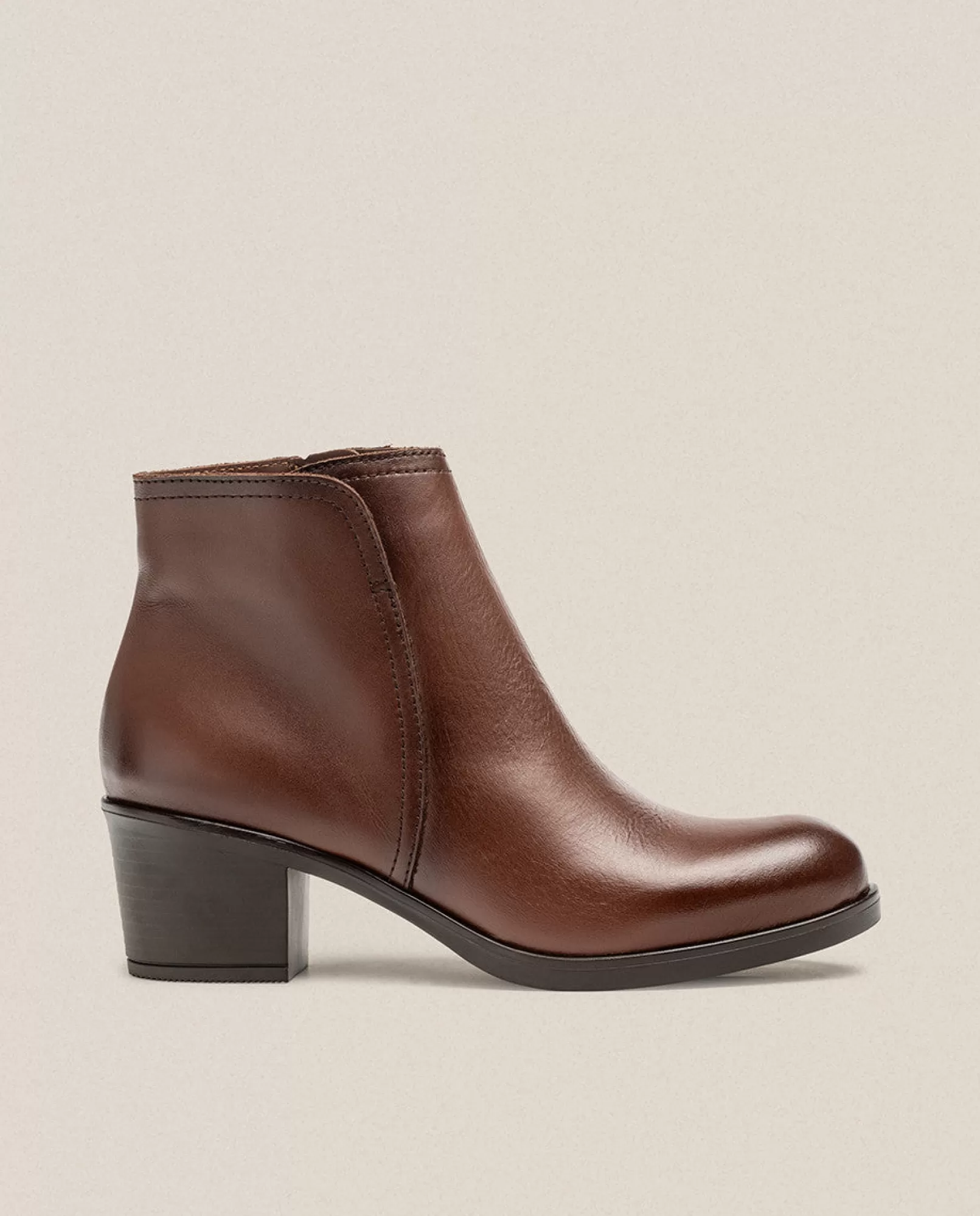 Yokono Bottines | Bottine à Talon LILLE-016 Marron