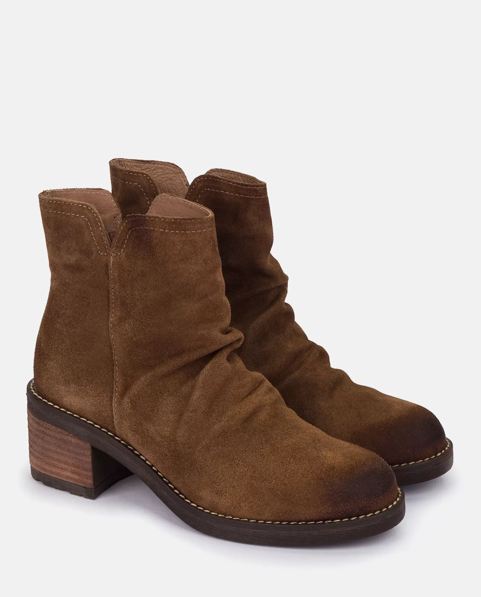 Yokono Bottines | Bottine à Talon MESINA-003 Marron