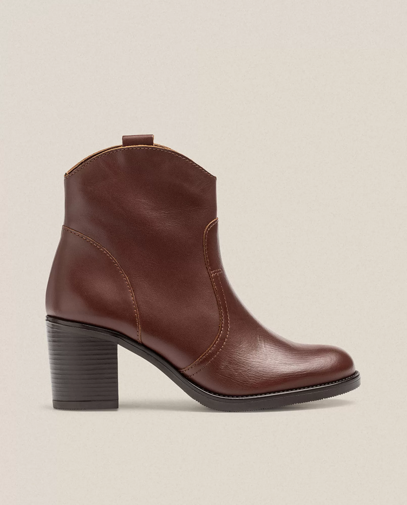 Yokono Bottines | Bottine à Talon ORNE-003 Marron