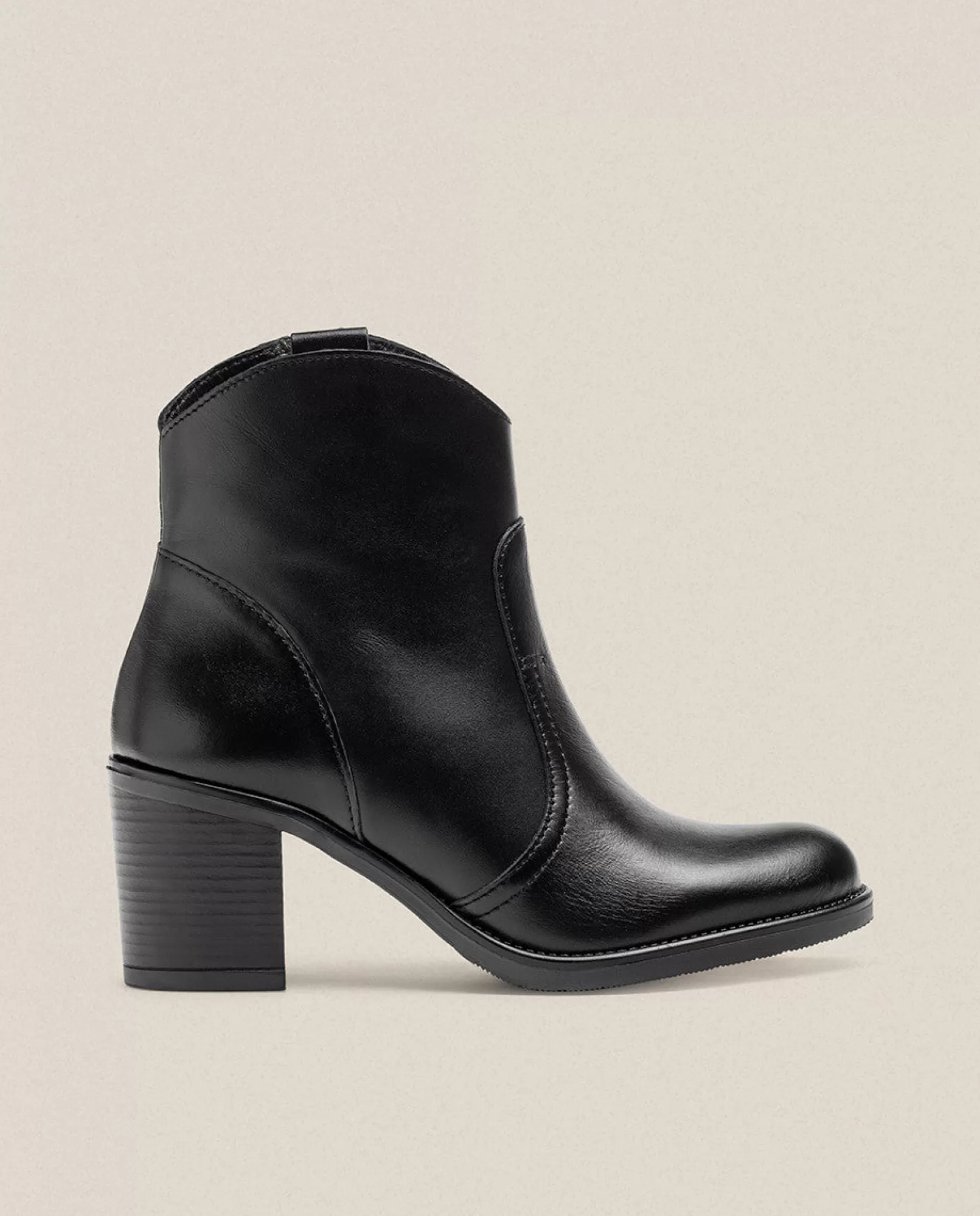 Yokono Bottines | Bottine à Talon ORNE-003 Noir