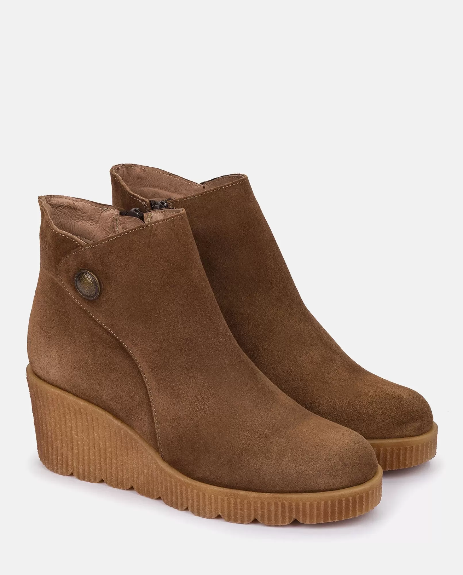 Yokono Bottines | Bottine Compensée MADONA-003 Marron