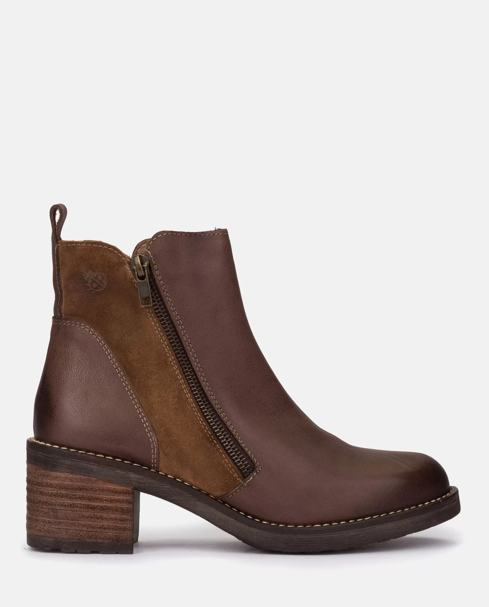 Yokono Bottines | Bottines à Talon MESINA-002 Marron