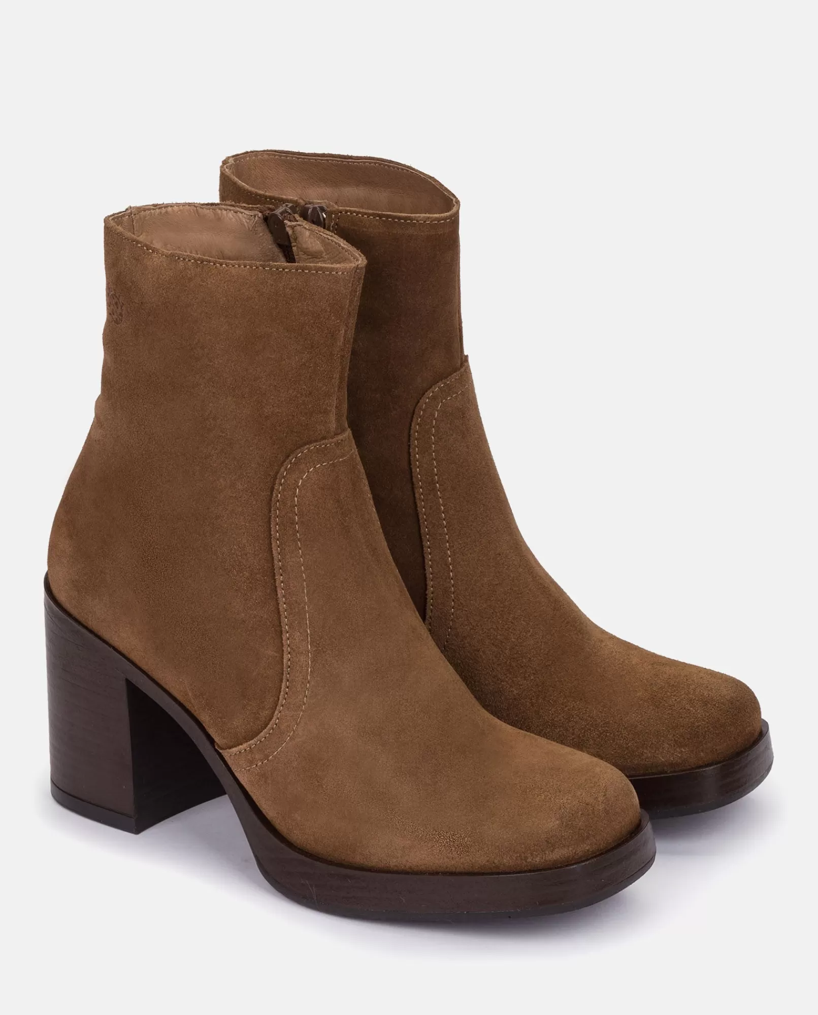 Yokono Bottines | Chaussure à Talon KOLIN-001 Marron