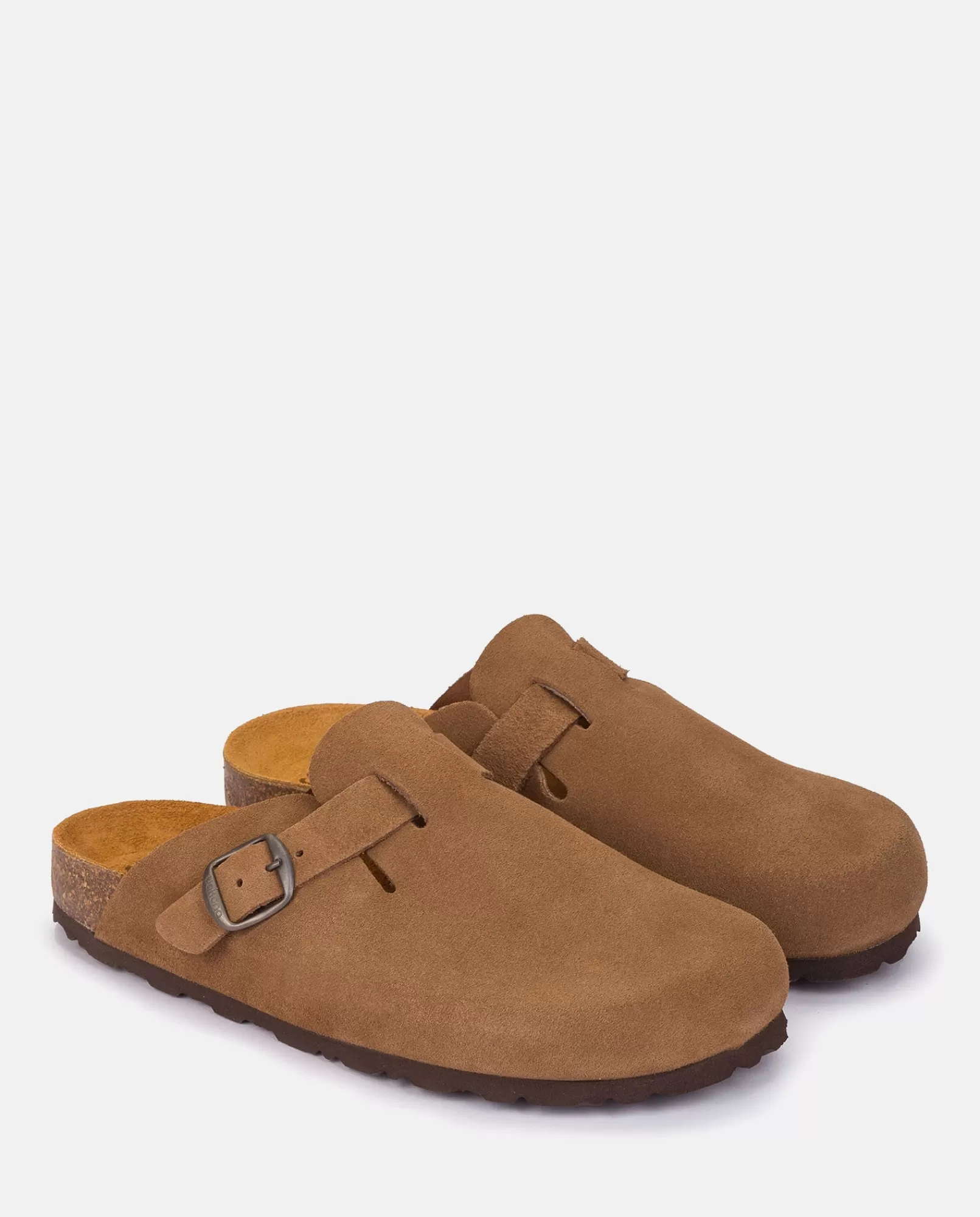 Homme Yokono Sabots | Sandales | Flat Shoe ZUECO-559 Brown